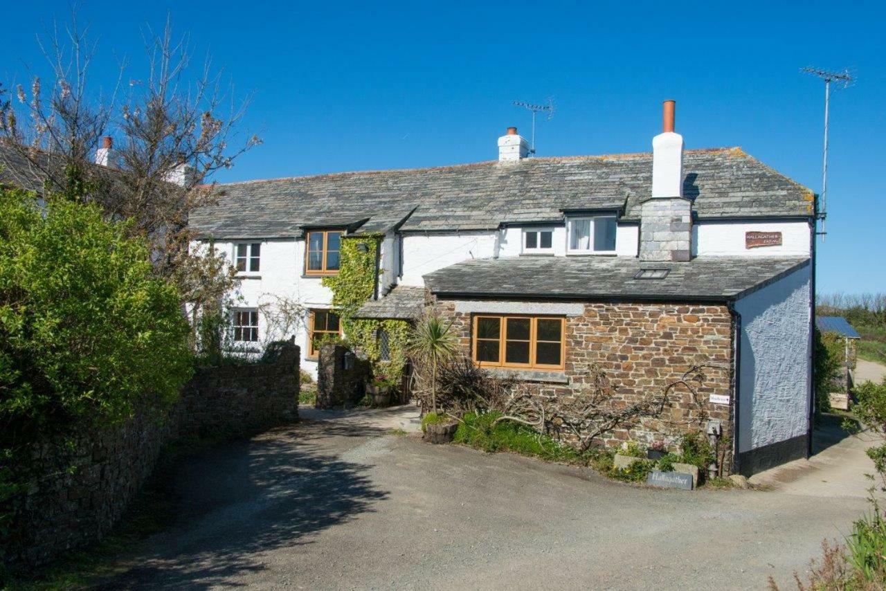 Hallagather Farmhouse Crackington Haven Exteriör bild